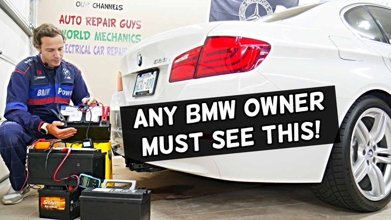 How To Test Car Battery Any BMW
