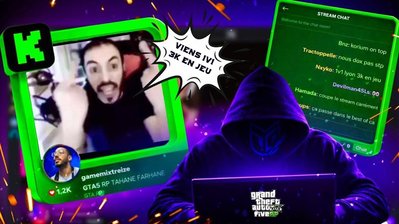On l'a STREAMHACK pendant 6 mois,il veut nous 1V1 IRL (GameMixTreize GTA RP)