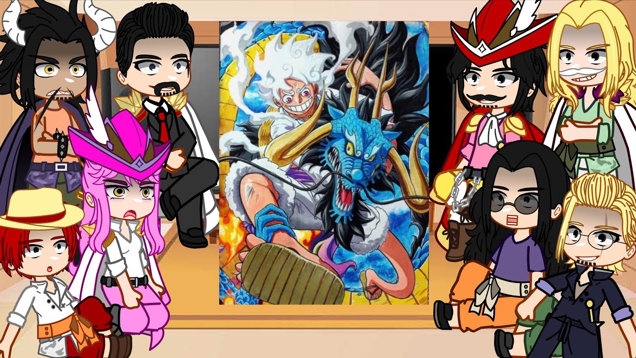 [ПОЛНАЯ ВЕРСИЯ] Старая эра One Piece реагирует на Луффи из будущего | Реакция на One Piece
