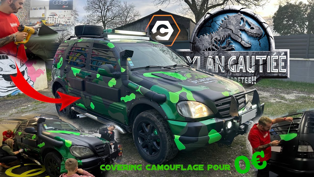TUTO COVERING CAMOUFLAGE du ML