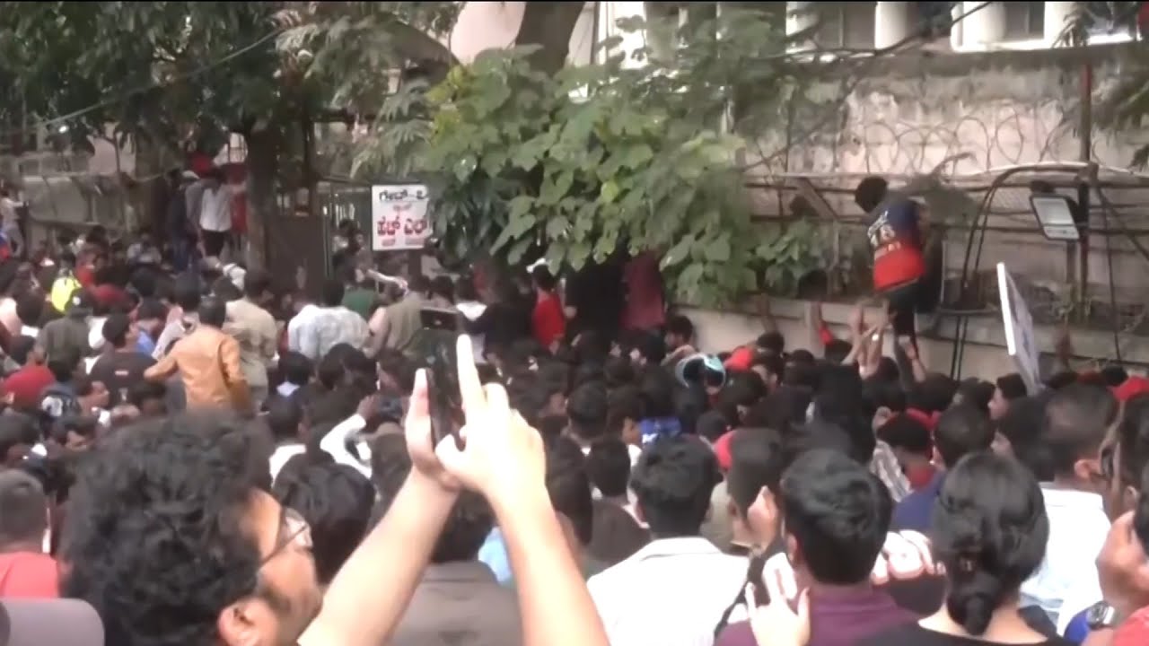 At least 11 killed in stampede outside Indian cricket stadium