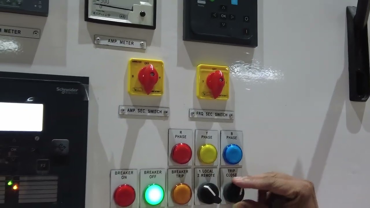 INTERLOCK BETWEEN 2 Incomer (2500A) + 1 Bus Coupler + Bus Riser + 17 Outgoing(1250A) 