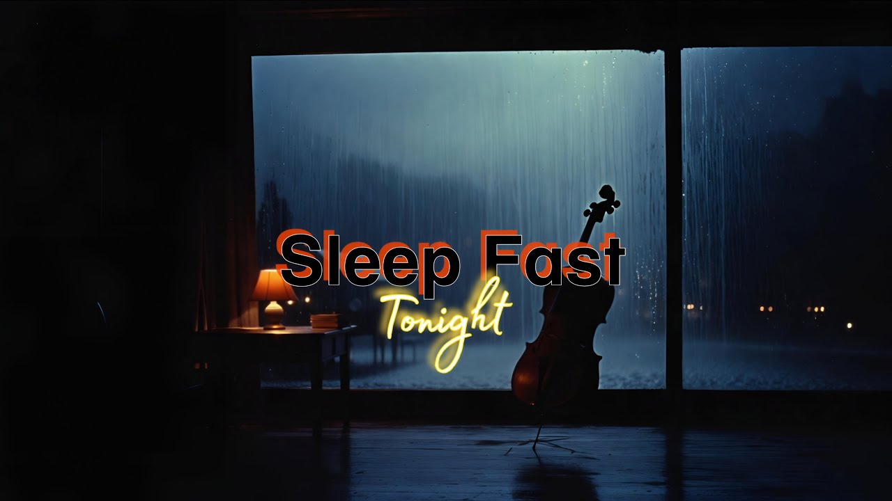 Soft Cello & Piano in the Rain — Calm Instrumental Music for Study, Relaxation and Sleeping