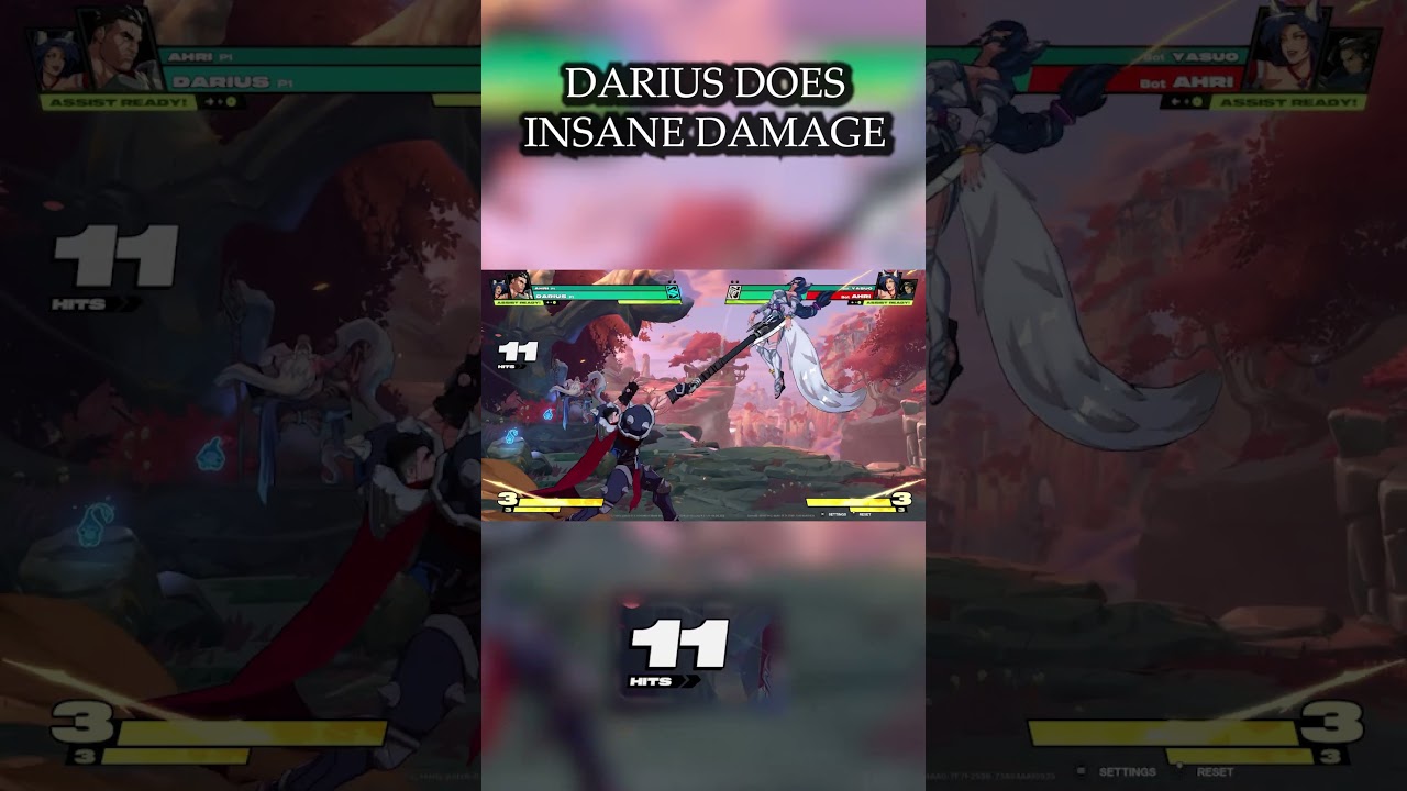DARIUS COMBOS ARE SO REWARDING! #2xko #leagueoflegends #fgc #lol #gaming #sf6 #tekken #games #combo