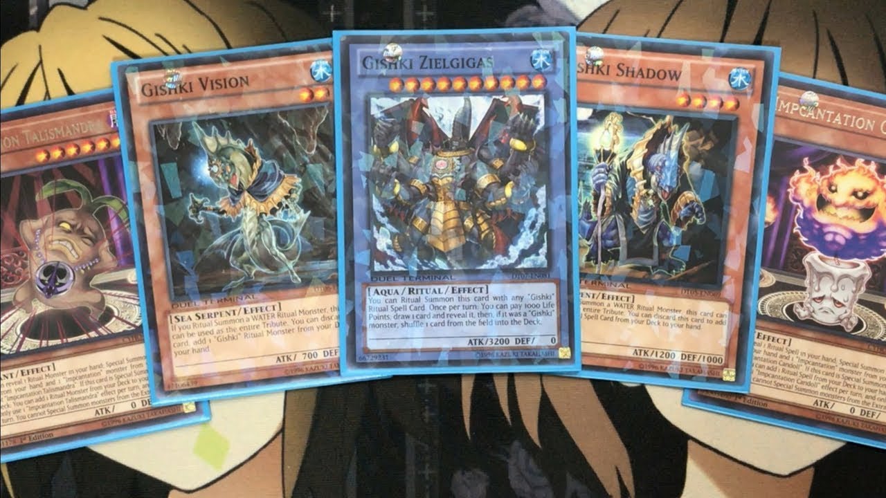 My Gishki Impcantation Yugioh Deck Profile for August 2018