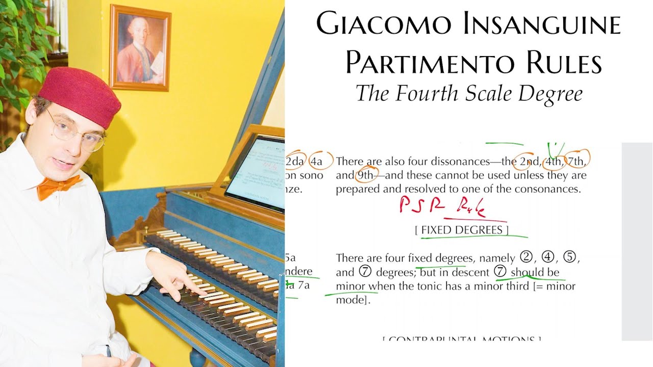 The Fourth Scale Degree - Insanguine's Partimento Rules Book P. 6 #partimento #harmony