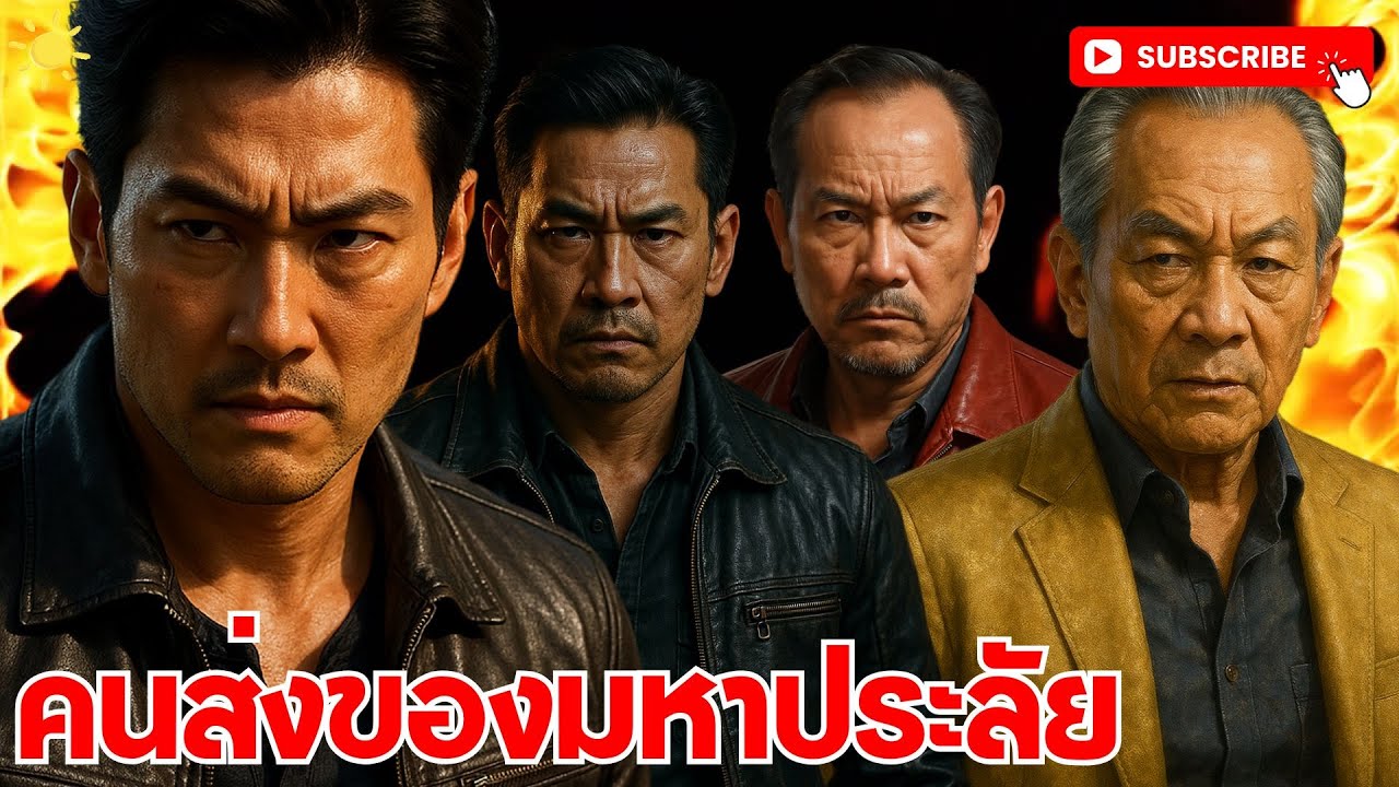 เรื่อง คนส่งของมหาประลัย / ชายส่งของขับรถตู้เก่า ผ่านตรอกเปลี่ยวที่ไร้ผู้คนเหมือนเช่นทุกเช้า