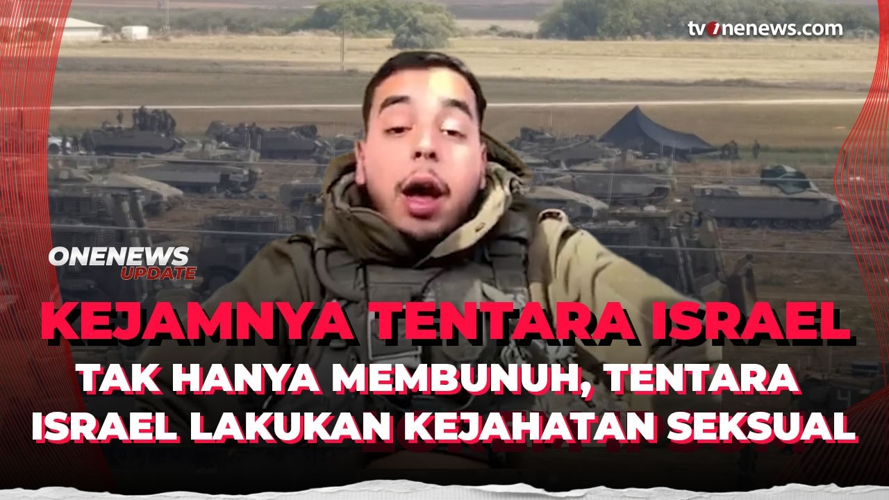 Viral Tentara Israel Ngaku Aksi di Jalur Gaza Saat Live Picu Kemarahan Publik | OneNews Update