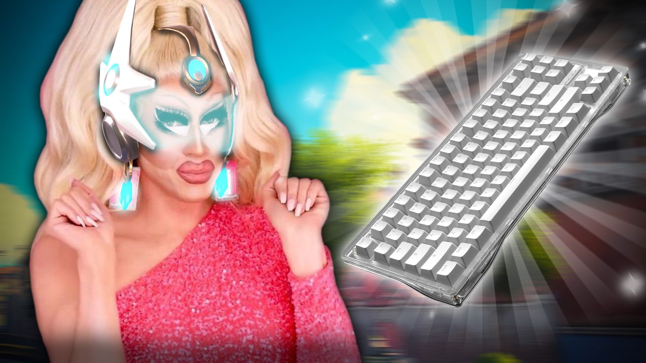 SYMMETRA MATTEL TRYS HER NEW KEYBOARD! (Wooting 80HE) | Overwatch