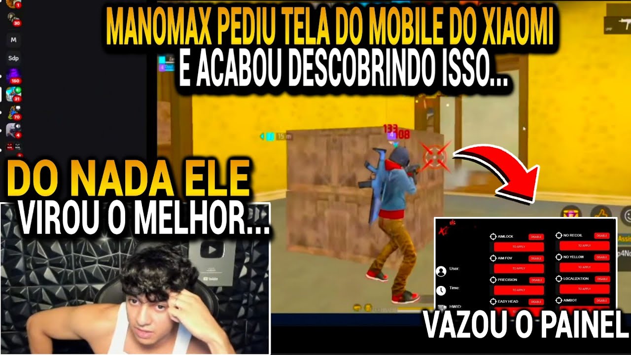 XIT DO XIAOMI! ESSE MOBILE ESTAVA PERDENDO DE 6 A 0 PARA O MANOMAX E DEPOIS ATIVOU TUDO, PEDIU TELA