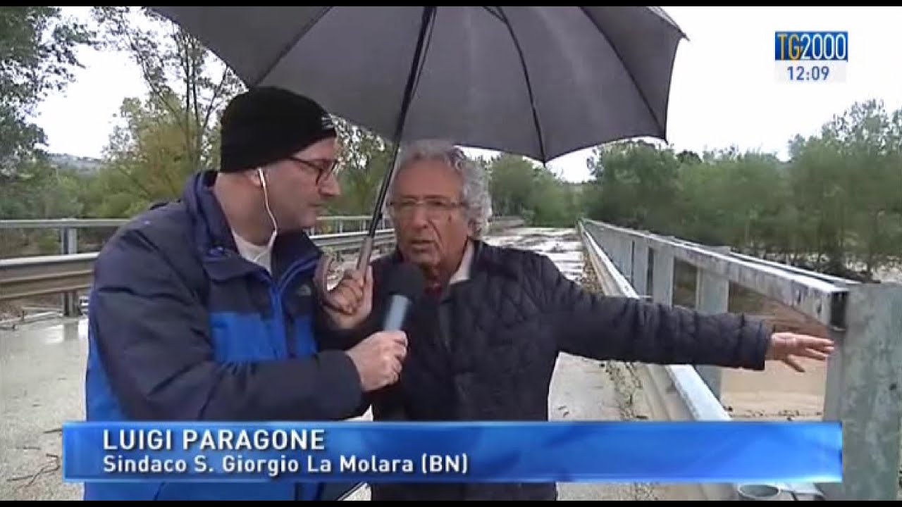 Maltempo, sindaco S. Giorgio La Molara (BN): "Abbiamo dovuto fare tutto da noi"