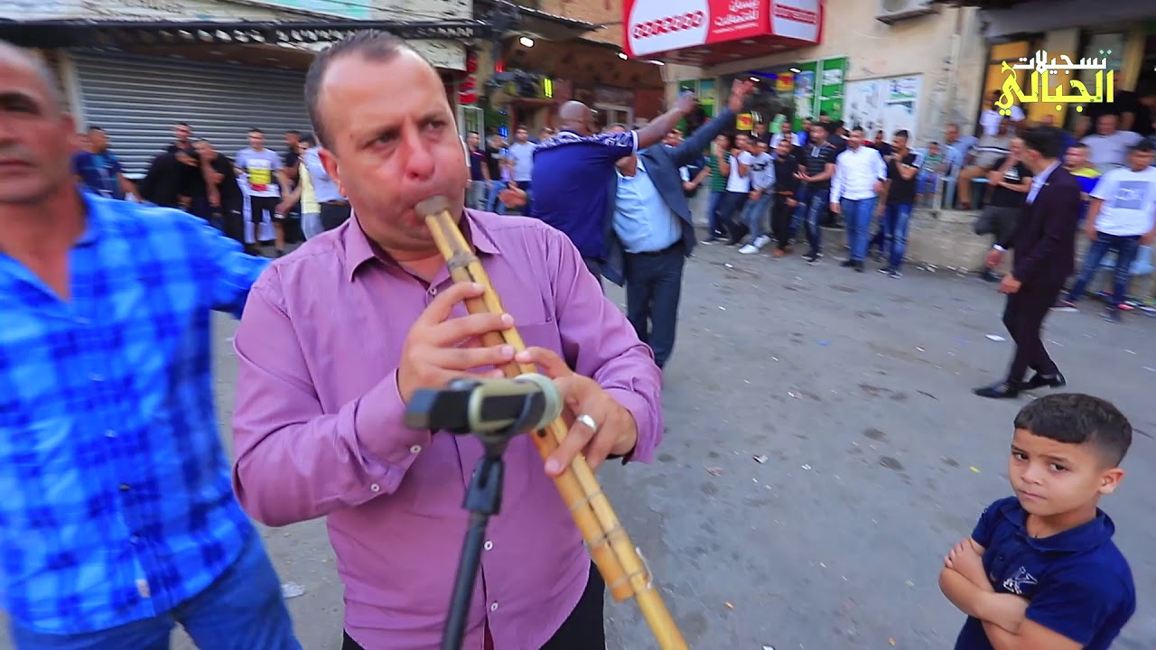 الفنان هاني شوشاري دبكة مرتبة حمام العريس علاء أعمر   مخيم نورشمس T Aljabaly2019