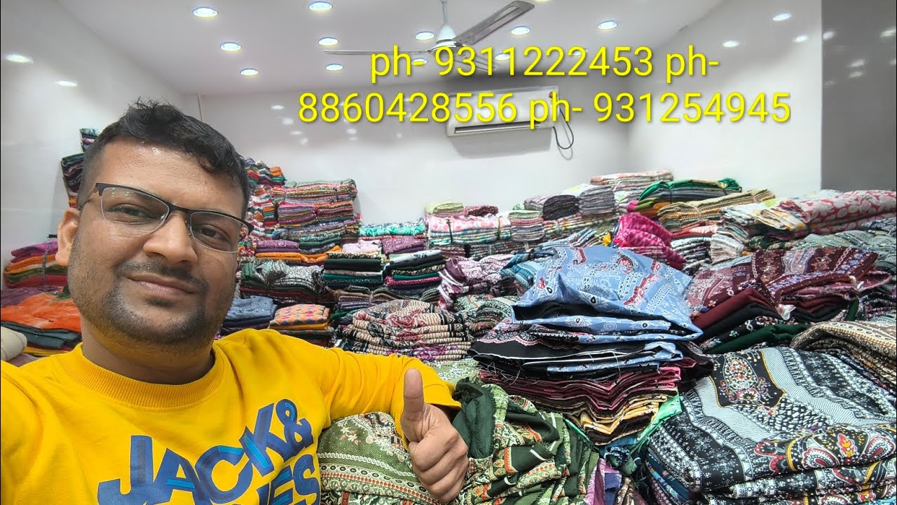 Arihant textile Delhi Chandni chowk than ke Deals in fancy lady suit and saree ph-9311222453 