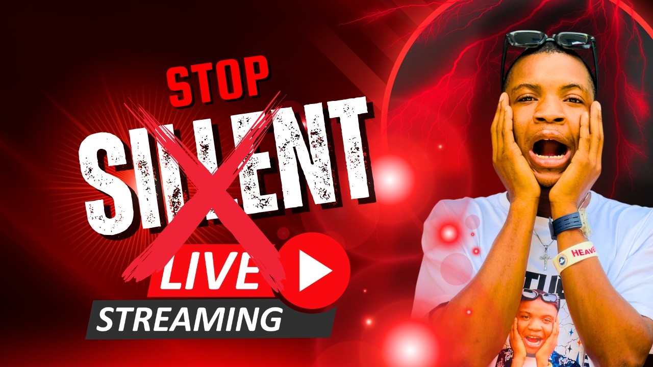 Why you should not do silent live stream,Do this instead!
