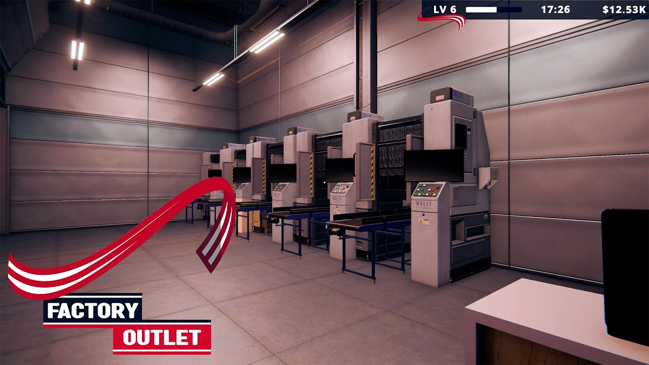 Factory Outlet Simulator - Part 2 - New Items To Sell And New Machines!