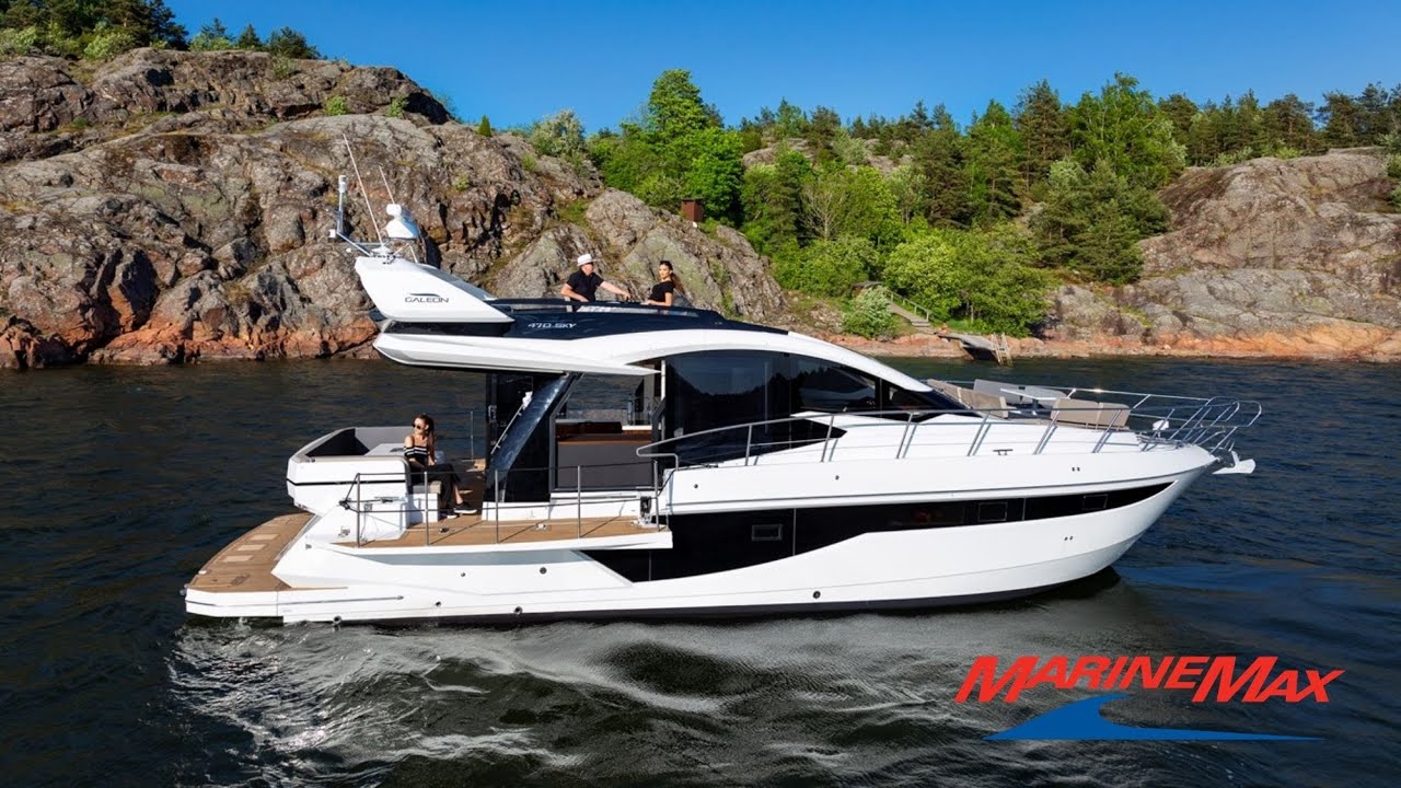 Galeon 470 Sky For Sale At MarineMax Sarasota!