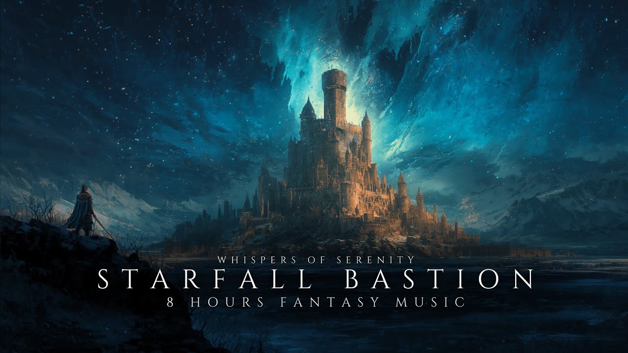 Starfall Bastion | 8 Hours Fantasy Sleep Music | Fantasy Ambience for Deep Rest & Relaxation