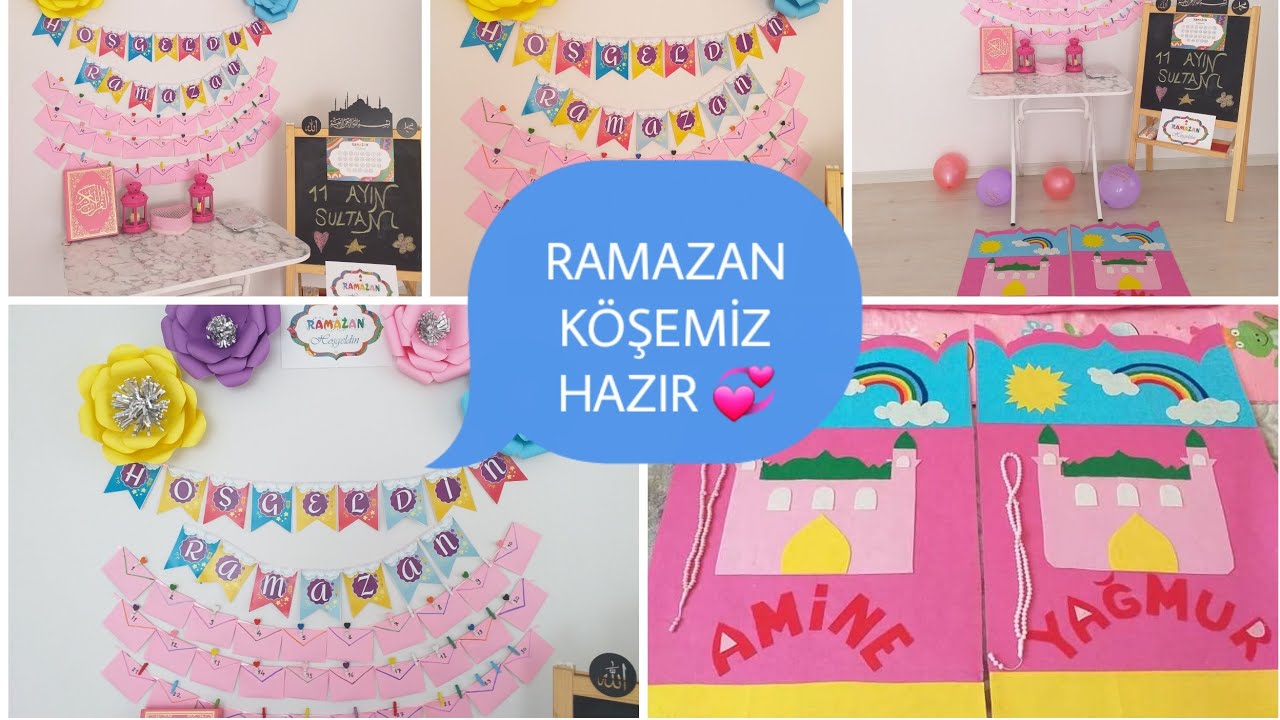#ramazan #oruc #11ayınsultanı RAMAZAN KÖŞESİ HAZIRLADIK ÇOCUKLAR İÇİN RAMAZAN AYI HAZIRLIKLARIMIZ...