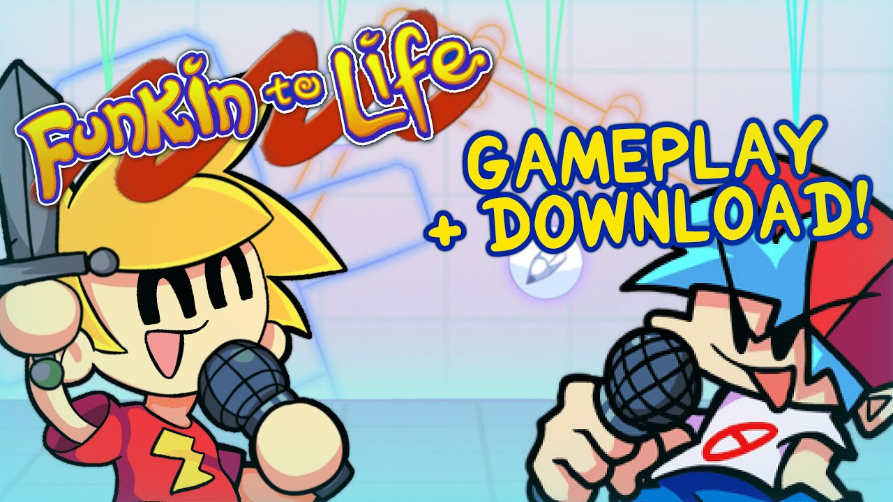 Funkin' To Life! • Drawn To Life FNF Mod Gameplay