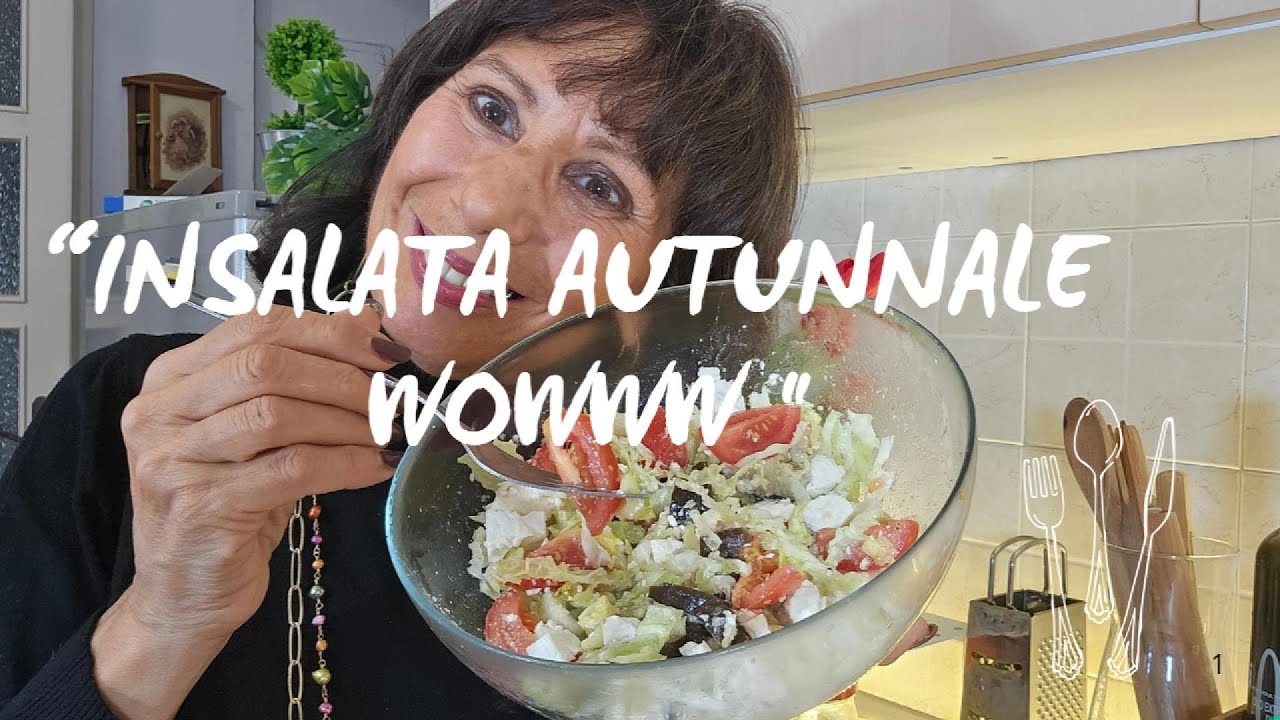 Insalata Autunnale Croccante e Gustosa | Melanzane, Verza, Feta e Arancia