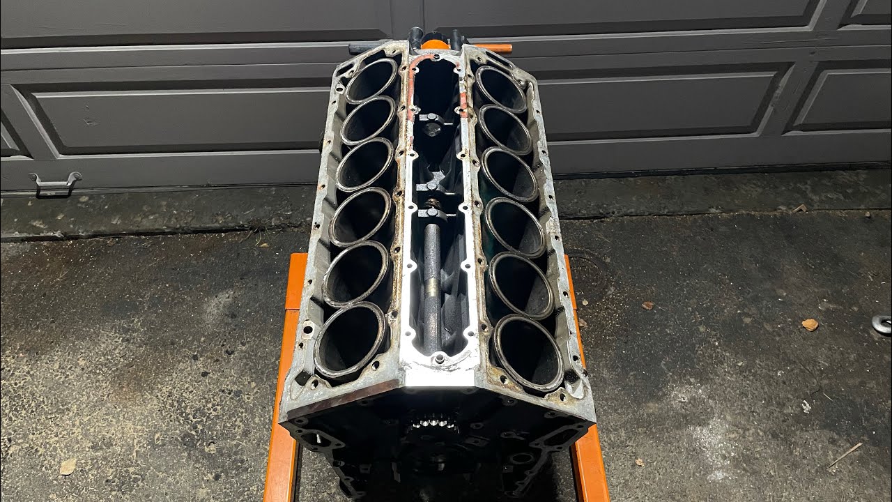 Building a Jaguar V12 - Block is FINALLY Stripped! (Part 3)