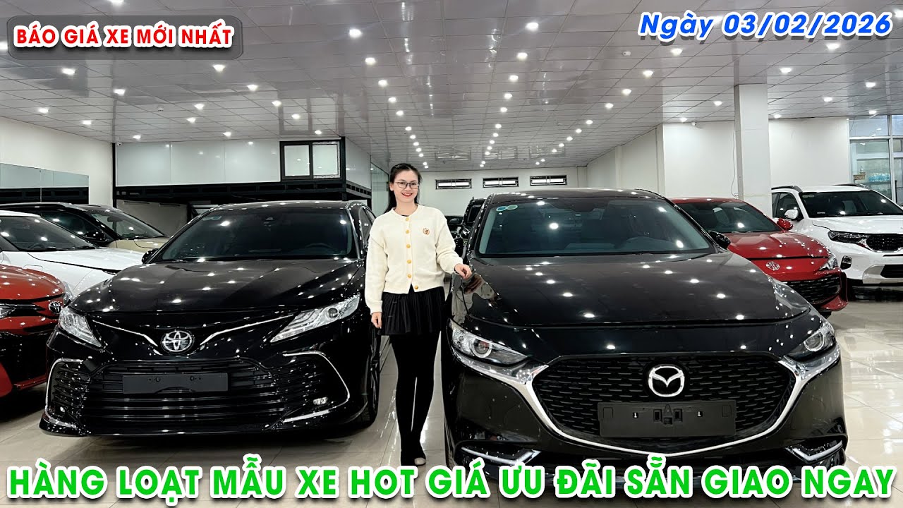 Báo Giá Dàn Xe Lướt Siêu HOT Sẵn Giao Ngay Phục Vụ Quý Khách Hàng Dịp Tết 2026 Tại Tùng Bách Auto