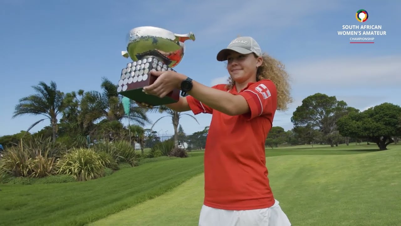 Celebrating with Tess Samuels - our 2025 SA Women's Amateur Flight Division Champion