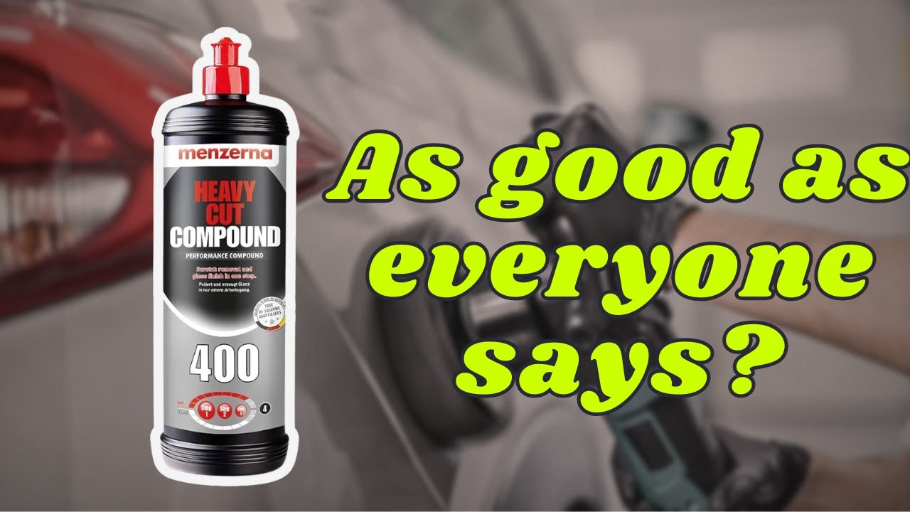 Menzerna Heavy Cut Compound 400 | Is it as good as everyone says?