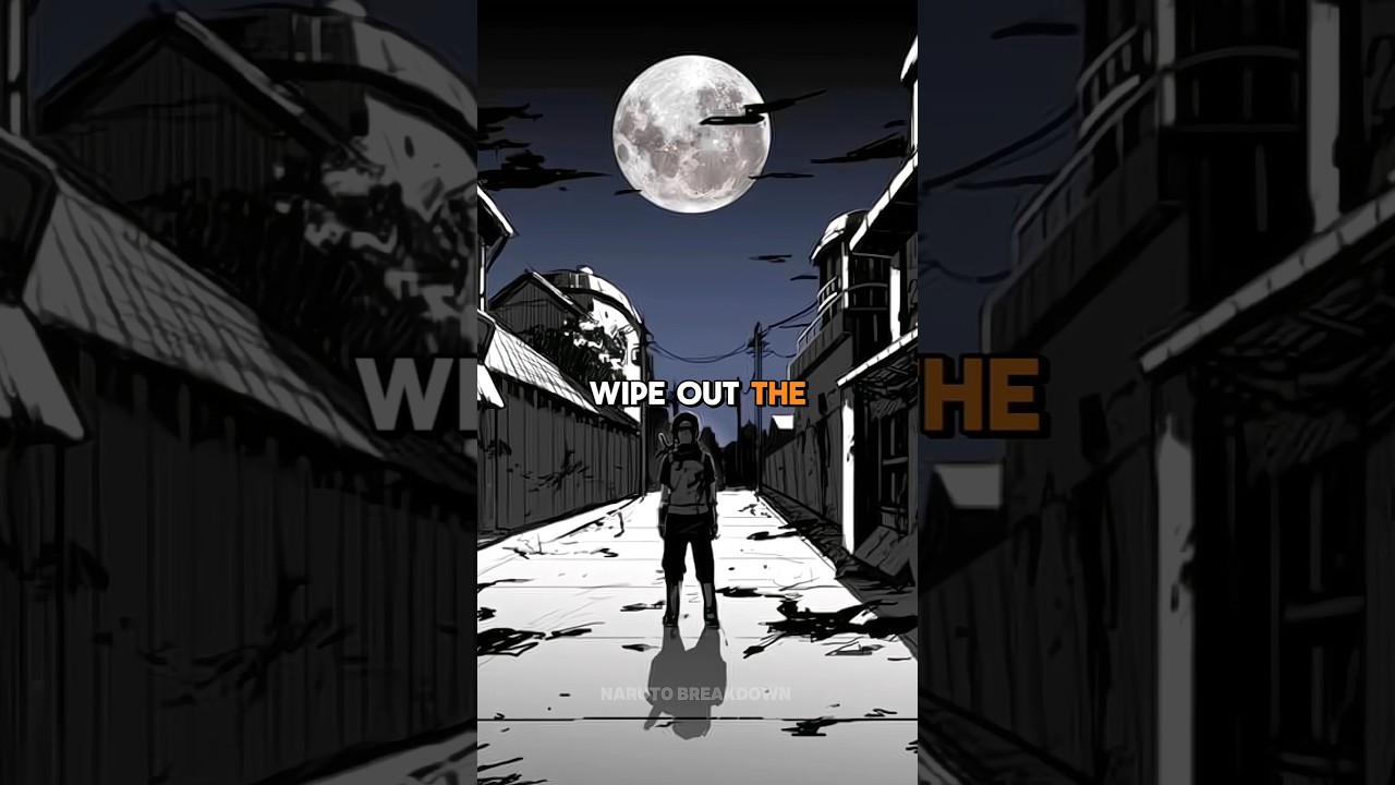 How Did Itachi & Obito Wipe Out the Entire Uchiha Clan? #naruto #anime