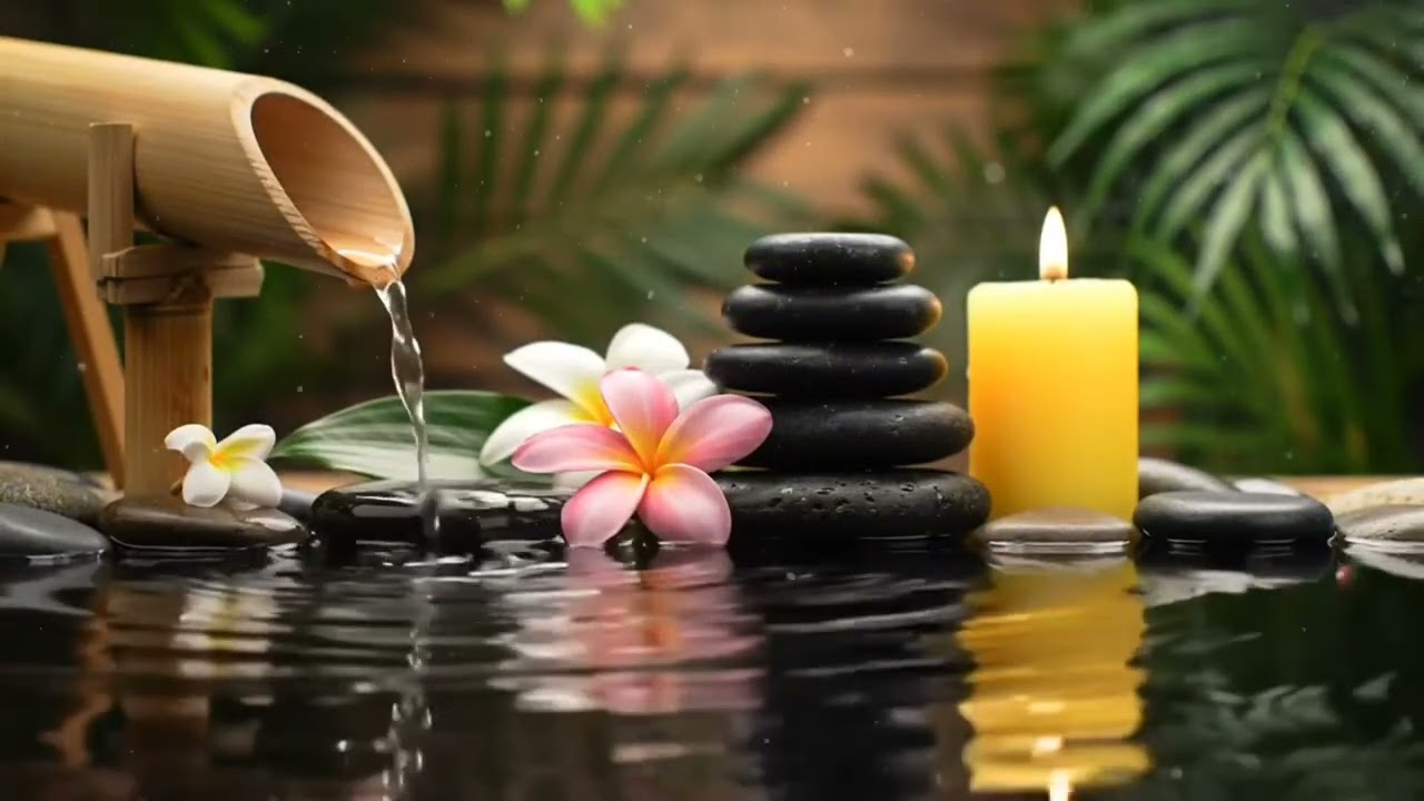 Peaceful Piano + Soothing Water Sounds 🌿 Deep Healing to Release Stress, Worry & Emotional Fatigue