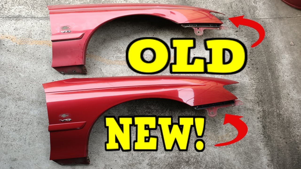 How To Remove Front Fender Guards! - VY Commodore