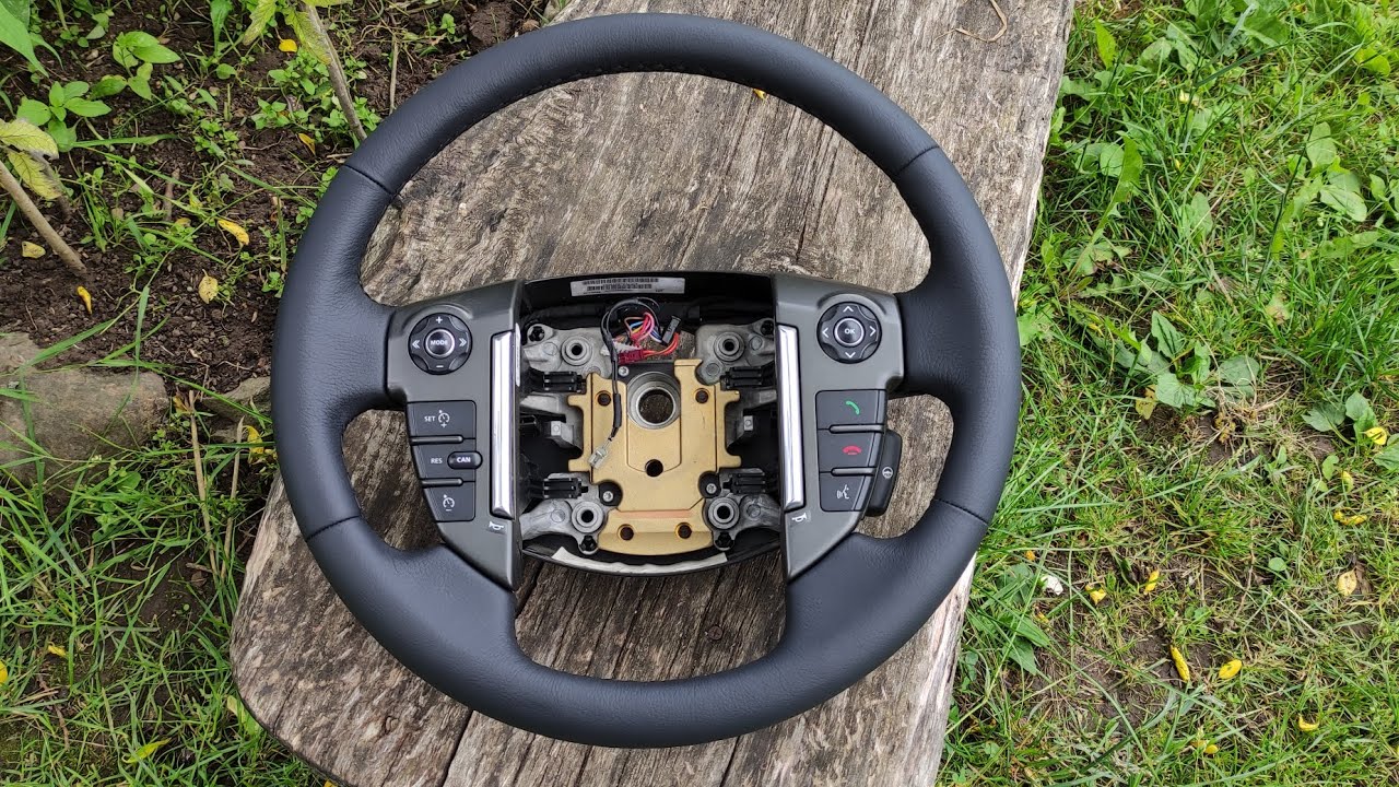 Как самому перетянуть руль от Land Rover Discovery 4? Как убрать прокрутку руля?#автоателье#diy