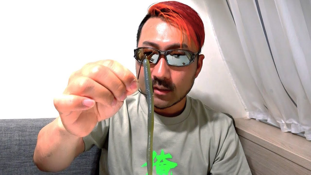 ワームにフックを刺す方法【HowTo】