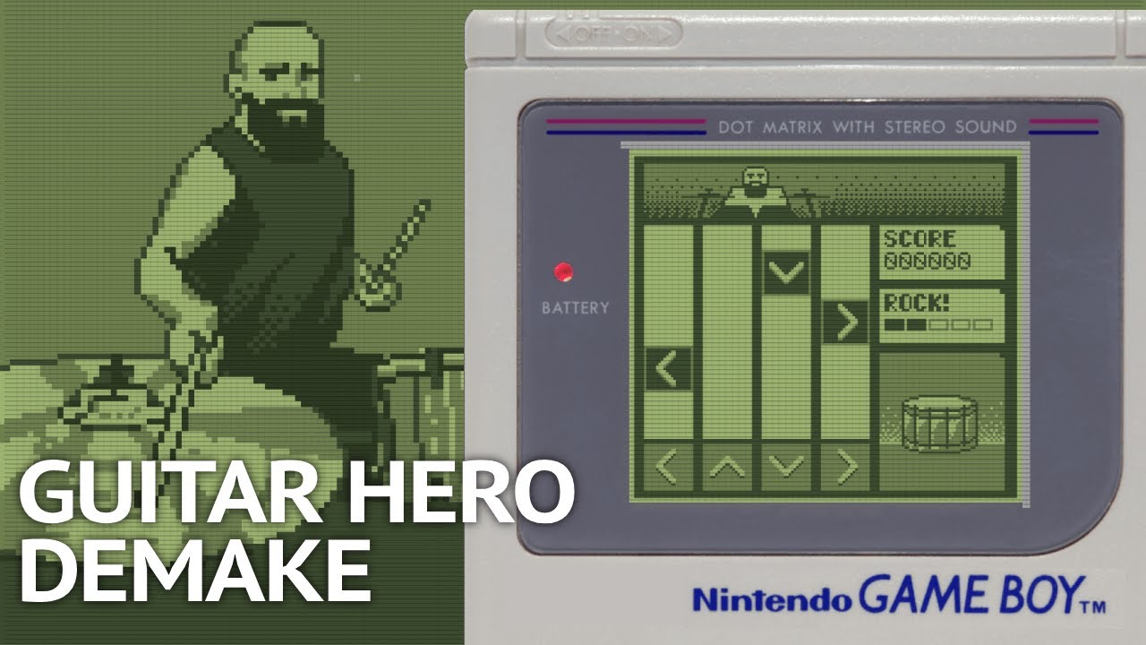Я сделал демейк Guitar Hero в стиле Game Boy | Golang + Ebitengine | Devlog