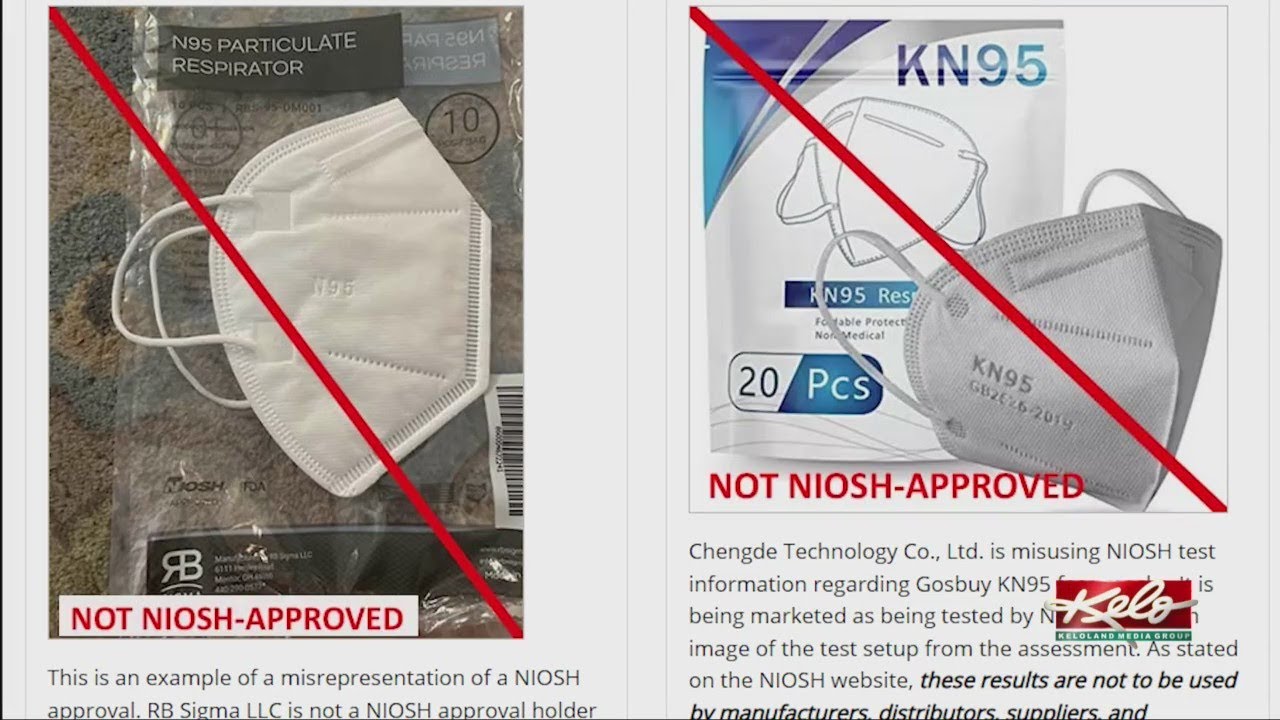 How to identify real vs fake N95 masks