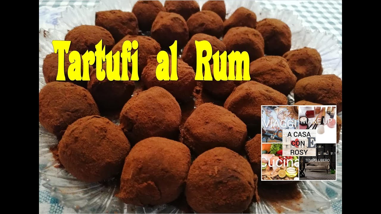 Tartufi al Rum