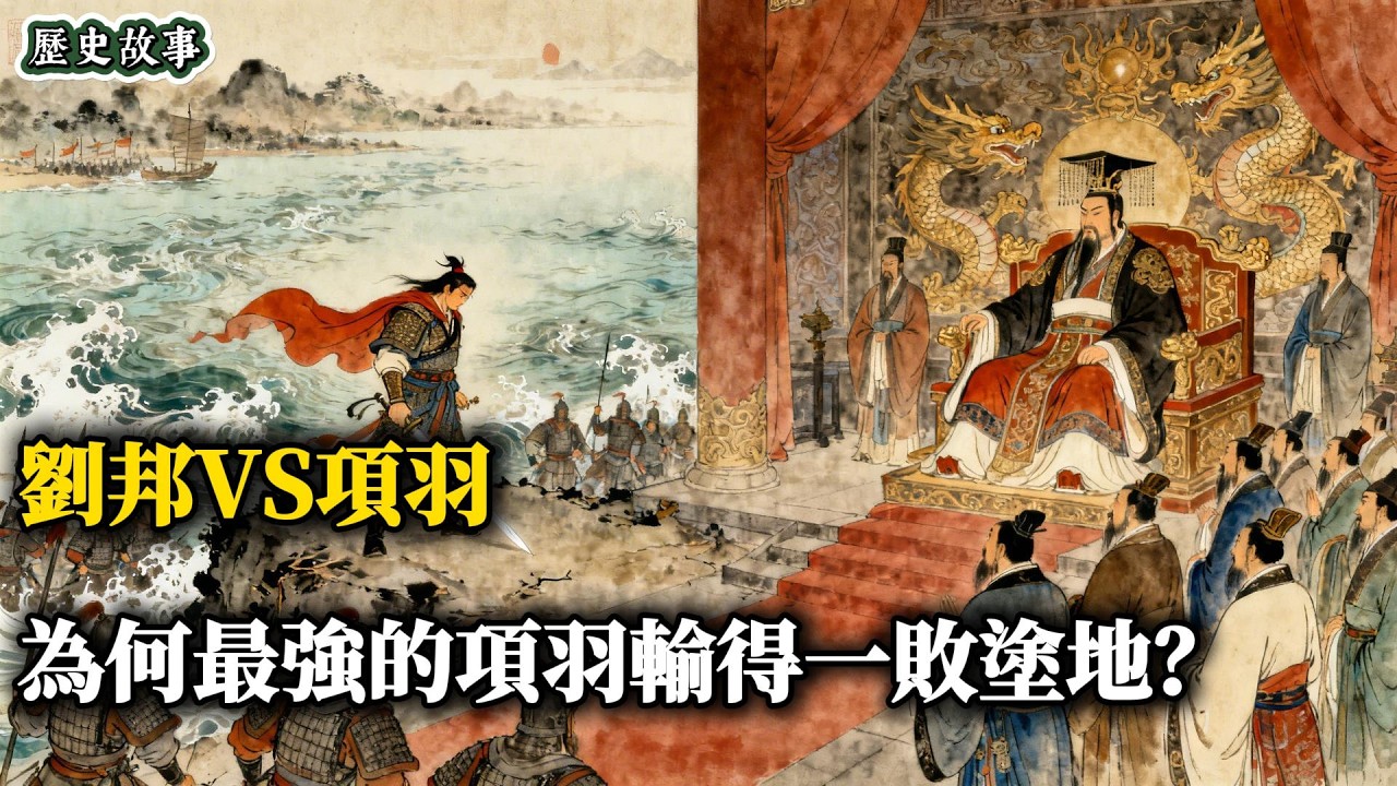 一個只會打勝仗，一個只會打敗仗，為什麼笑到最後的是後者？深度覆盤楚漢爭霸  | 深度歷史