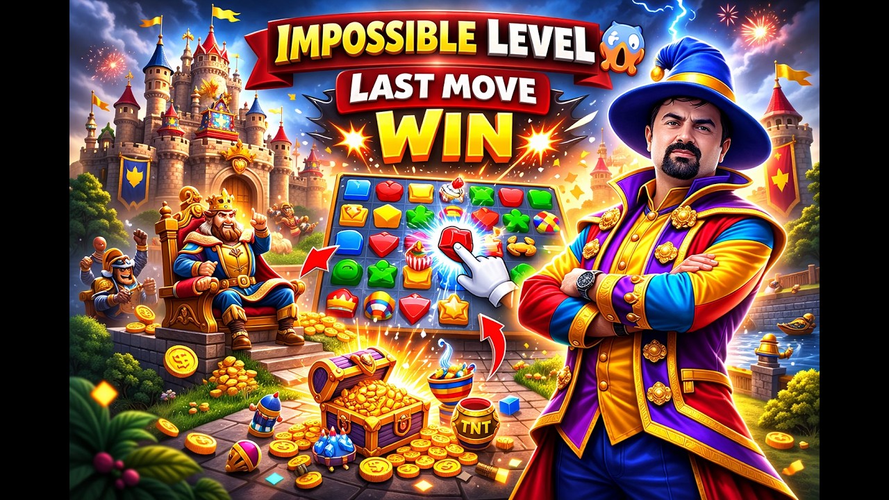 Royal Kingdom IMPOSSIBLE Level 😱 | Last Move WIN 💥🔥