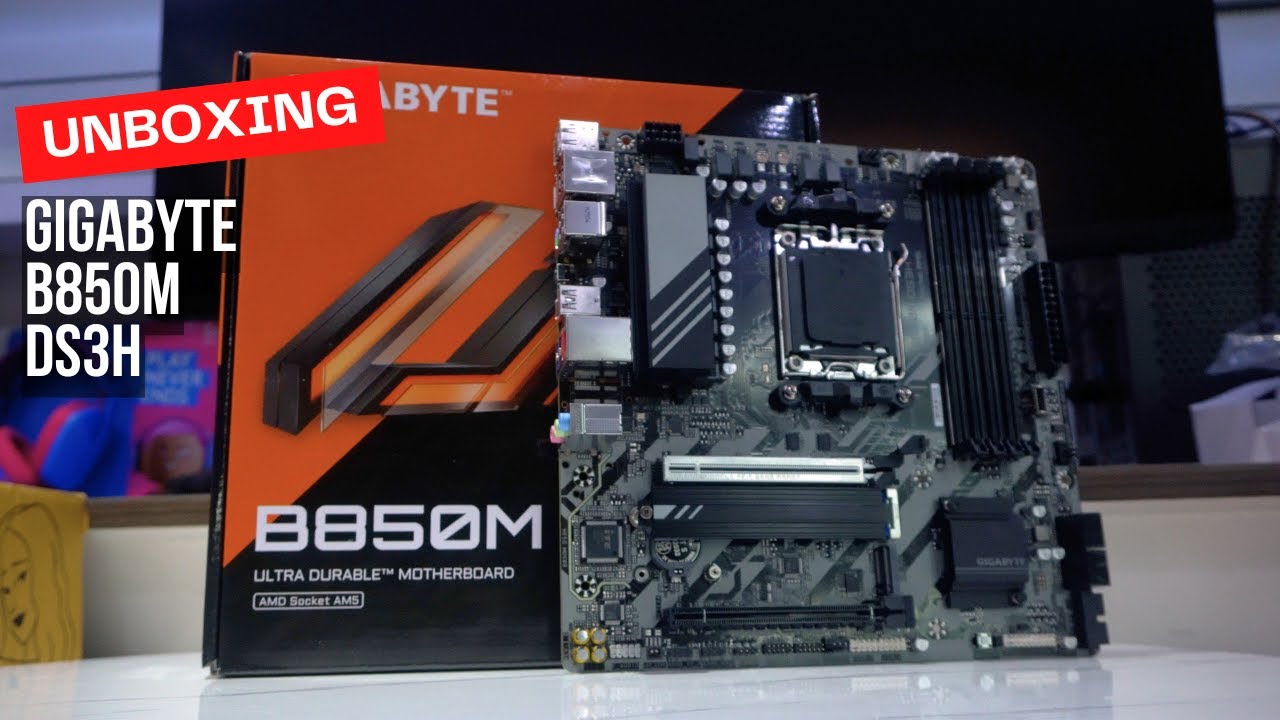 [Unboxing] GIGABYTE B850M DS3H