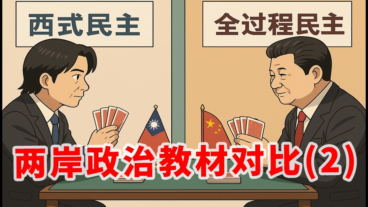【两岸政治教材对比02】中国大陆和台湾，哪里才是真民主？| 台湾学生如何通过民主制度，让政府改了上学时间？| 两版教材如何定义&ldquo;国家&rdquo;？| 解释了粉红变成毛左的原因？