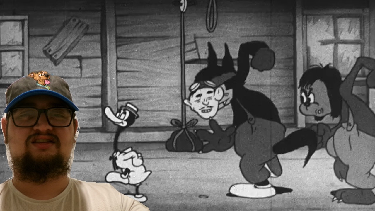 Gandy Goose : Goose Flies High (1938) - First Time Watching: Can Gandy Outsmart the Wolves