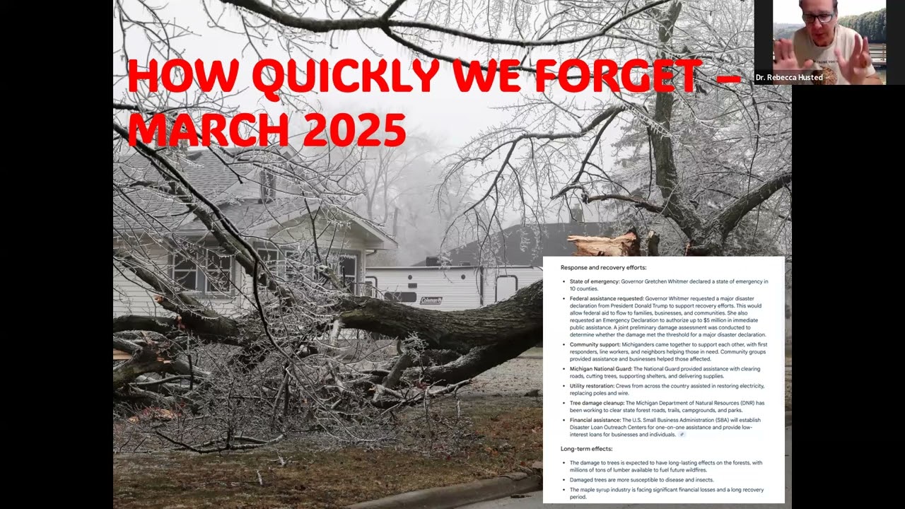 MHTA Disaster Preparedness with Dr. Rebecca Husted