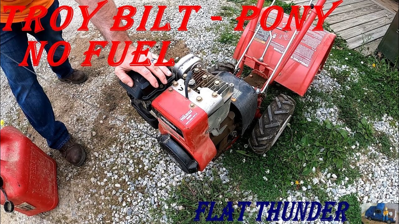Rototiller Repair; Troybilt Pony - Does Not Run