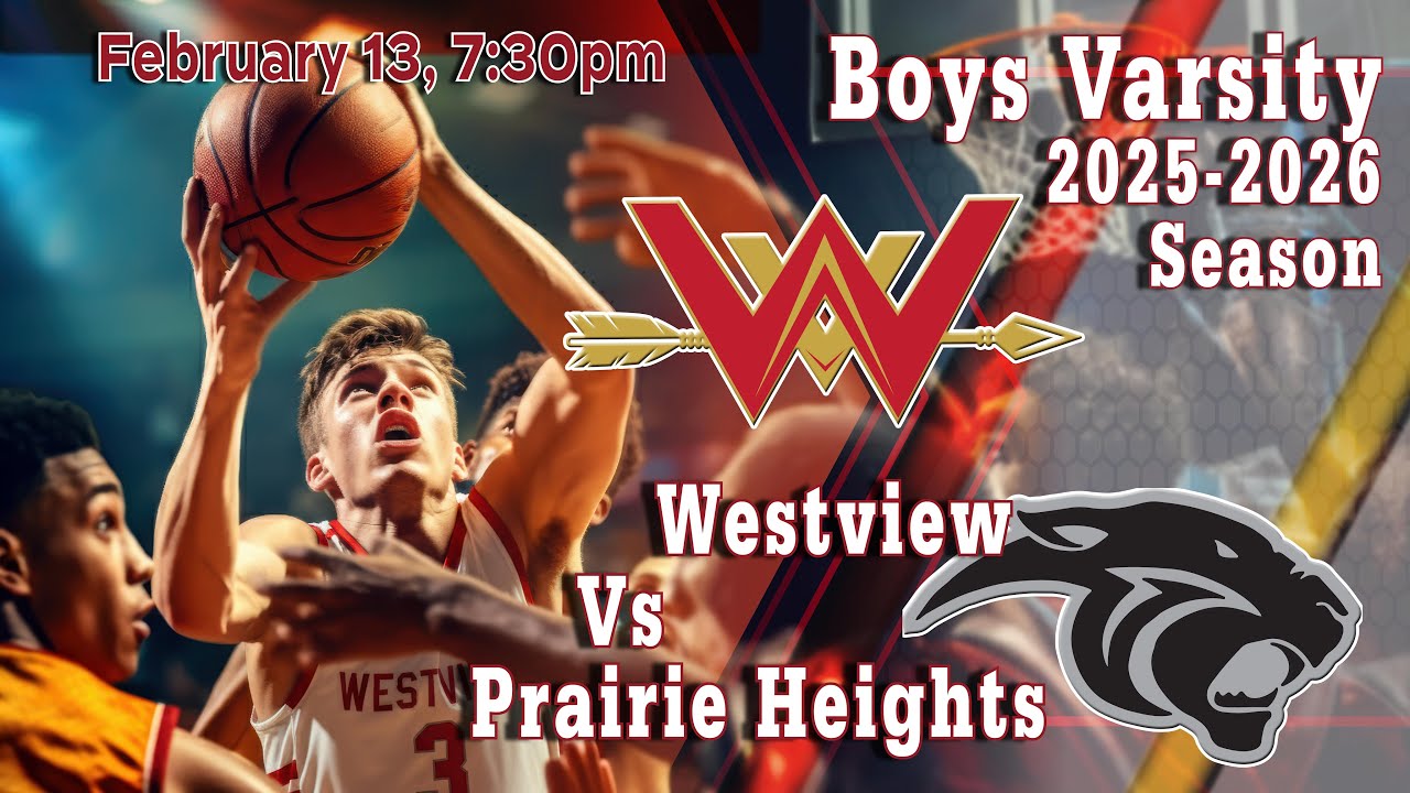 Westview Vs Prairie Heights | Boys Varsity | 2025-2026 Basketball | LaGwana Media