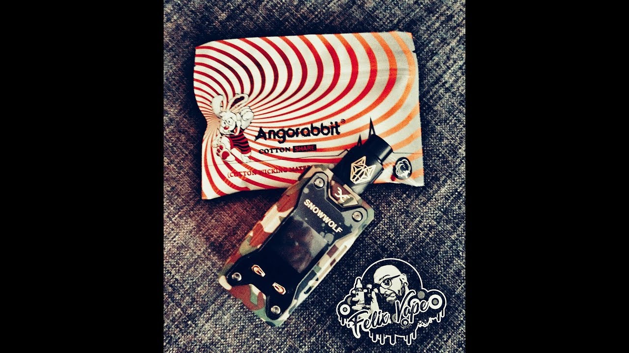 SNOWWOLF XFENG rda kit - unpacking & build - FELIX VAPE -  ITALY