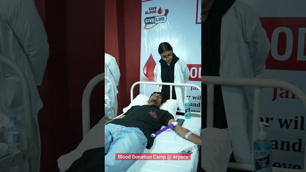 Blood Donation Camp @ Aryans