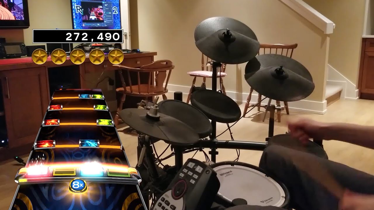 The Warrior by Scandal | Rock Band 4 Pro Drums 100% FC