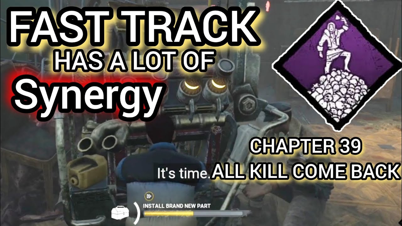 FAST TRACK BUFF IS INSANE, COMBINED WITH THESE PERKS. DBD