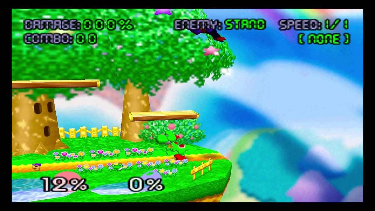 SSB64 Online - Frashi (p1) vs Jhonelvi (p2) | Training mode