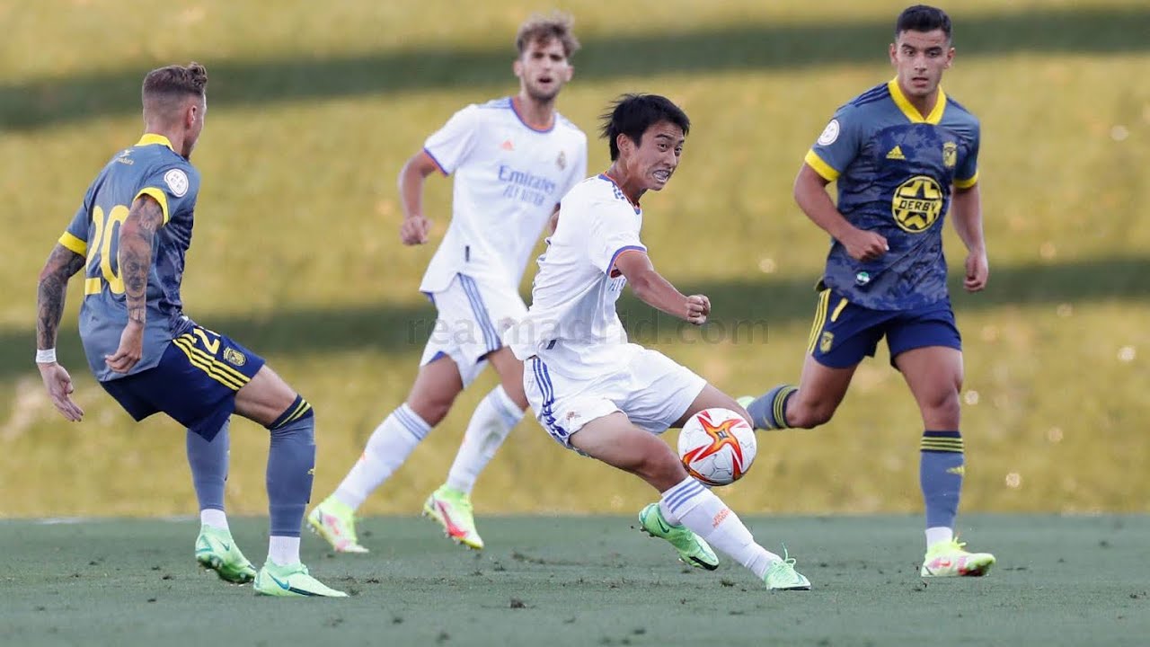 Takuhiro Nakai (中井卓大) - Real Madrid Castilla vs Badajoz (18/08/2021)